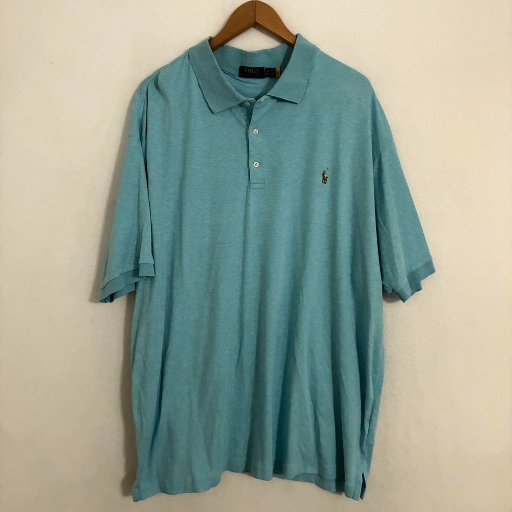 Polo Ralph Lauren Shirt Mens Size 3XB‎ Flesh Pony Chief Keef Preppy Academia